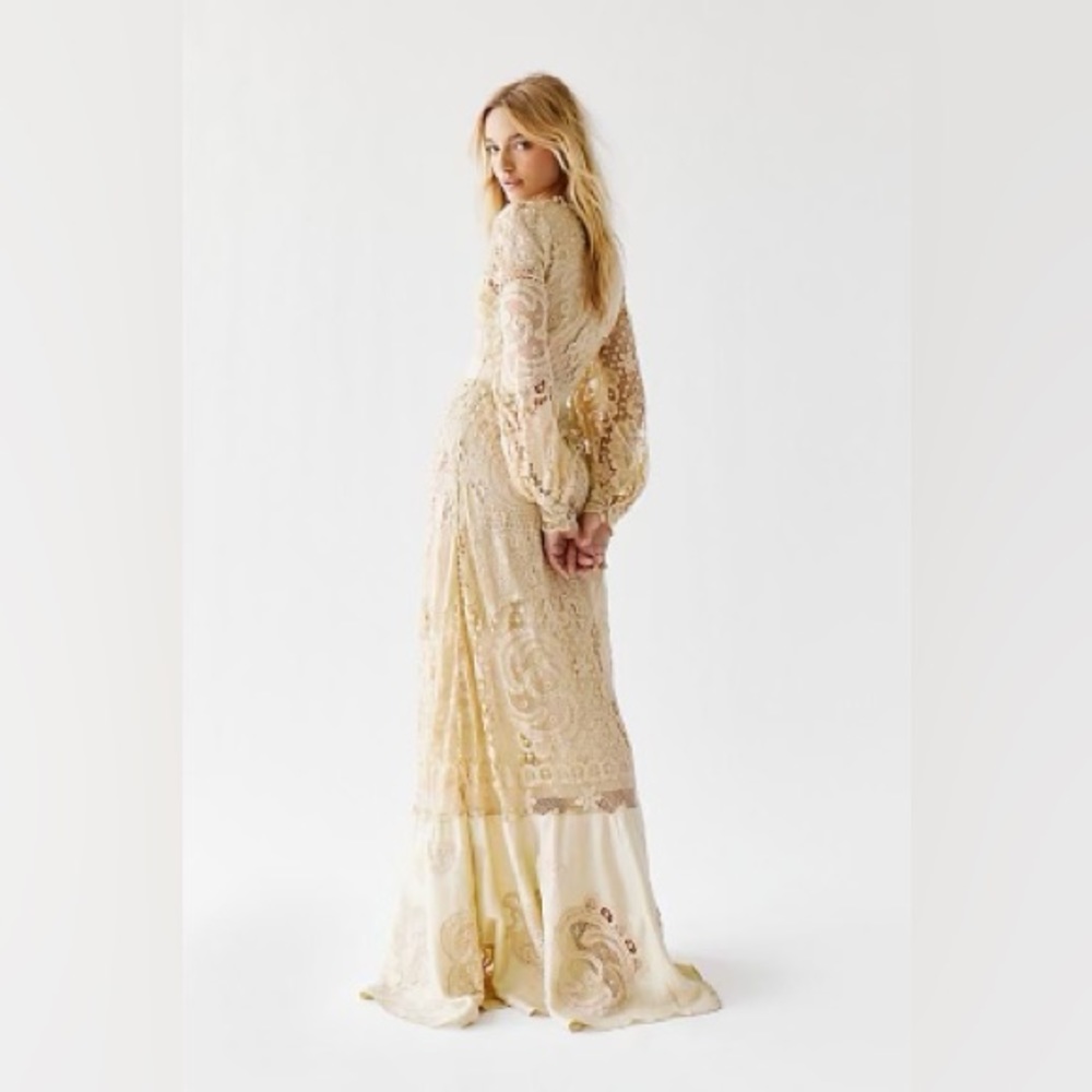 LoveShackFancy Cream Maxi Dress - Picture 15 of 16